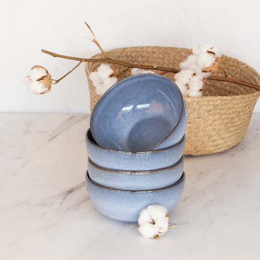 BRISA bowl medium blue