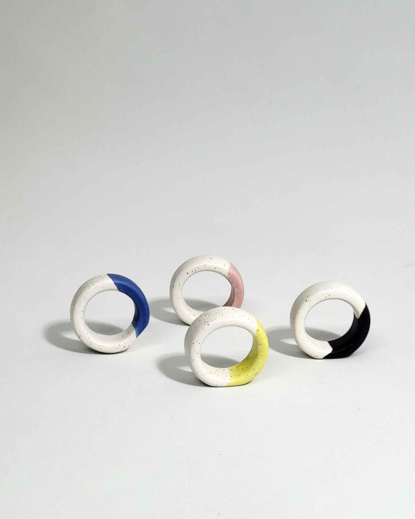 TÁLIA napkin ring yellow