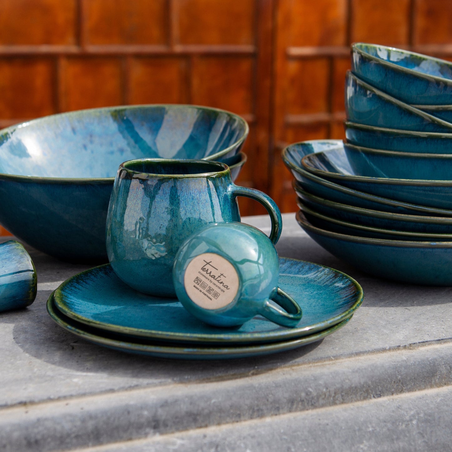 ONDA cup small turquoise