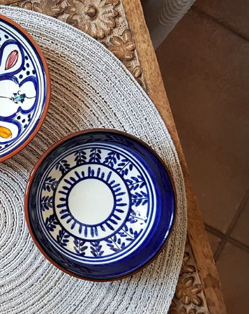 ESPIGA Schale medium blau