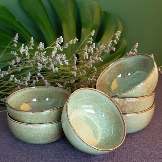 BRISA Bowl medium moss