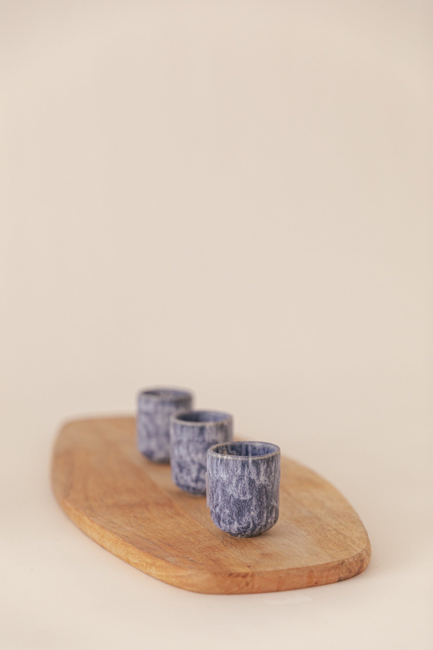 ORGÂNICA Becher klein blau
