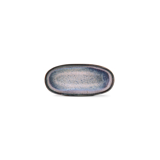 ONDA bowl oval small gray-blue