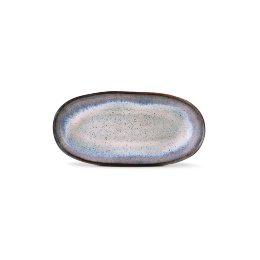 ONDA bowl oval medium grey-blue