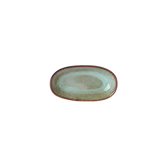 BRISA bowl oval small green