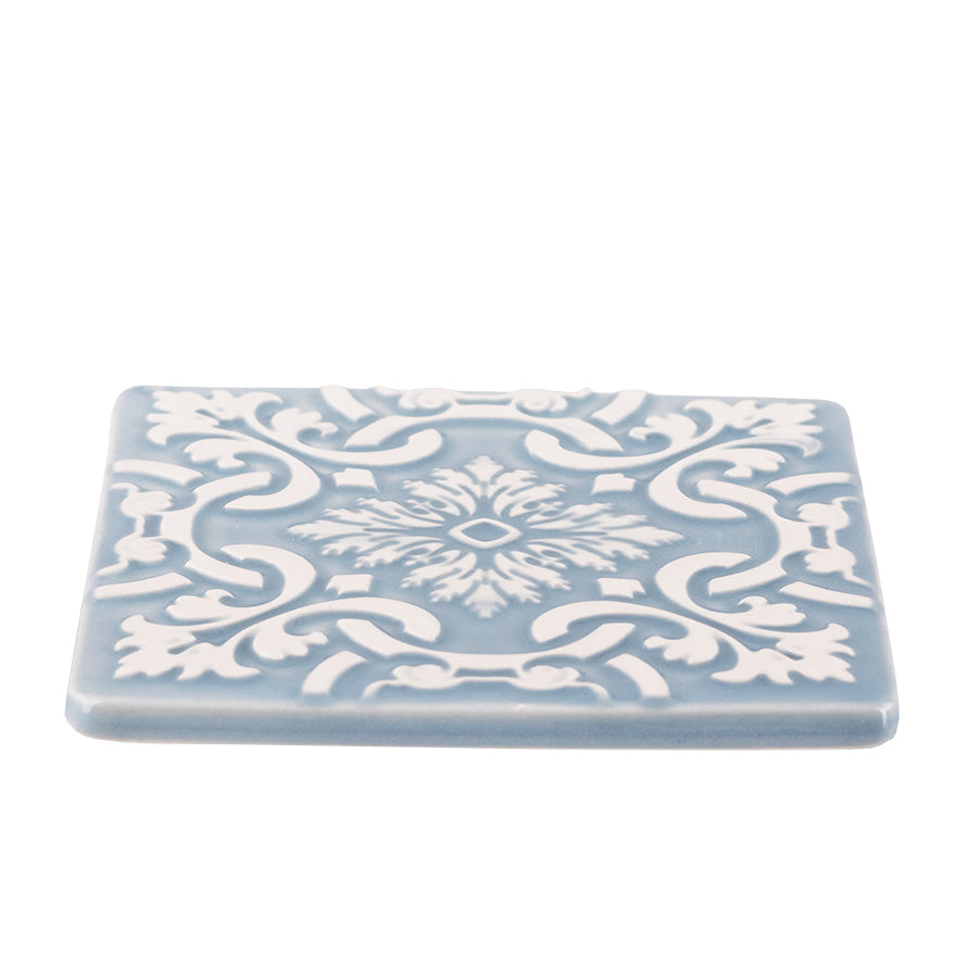 AZULEJOS coasters ice blue