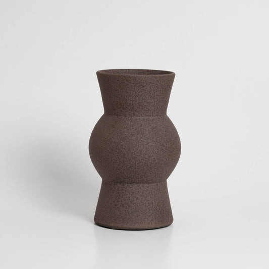 MELAS Vase medium braun