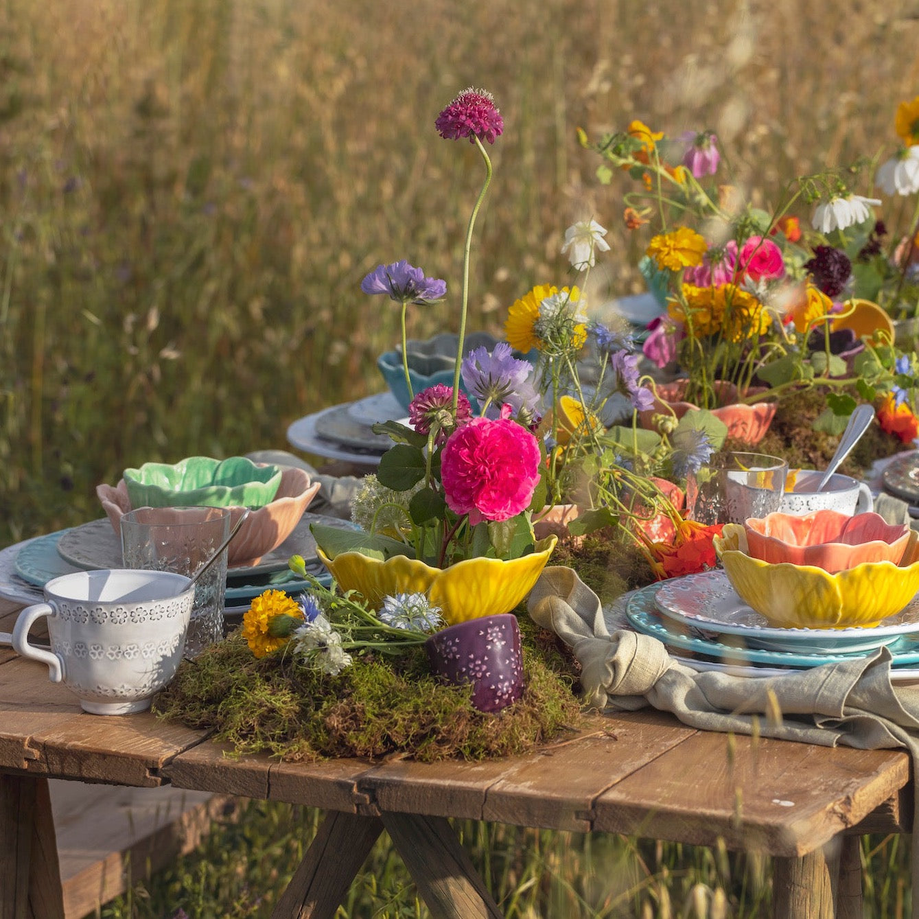 FLORA bowl small green