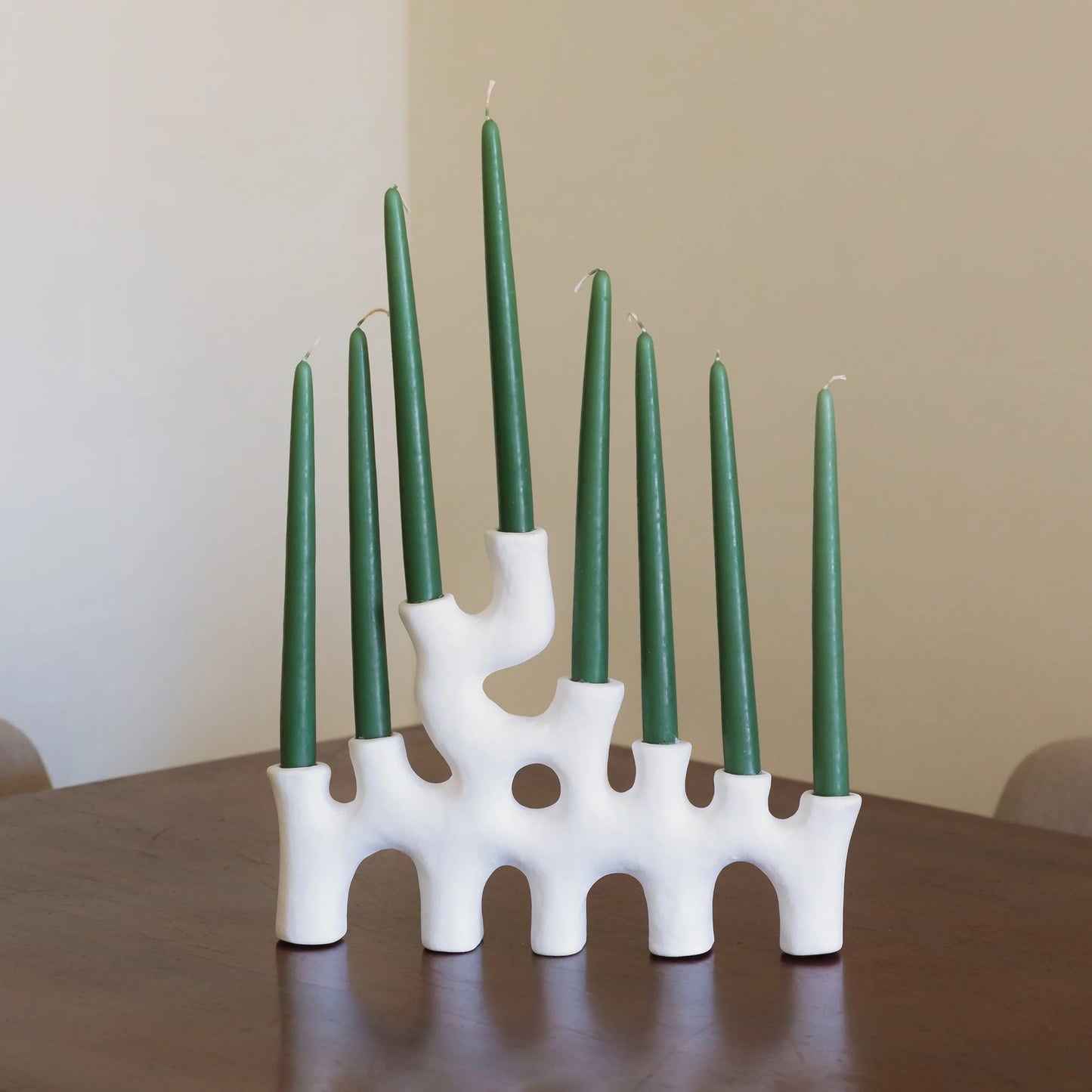 CANDELABRO candle holder white